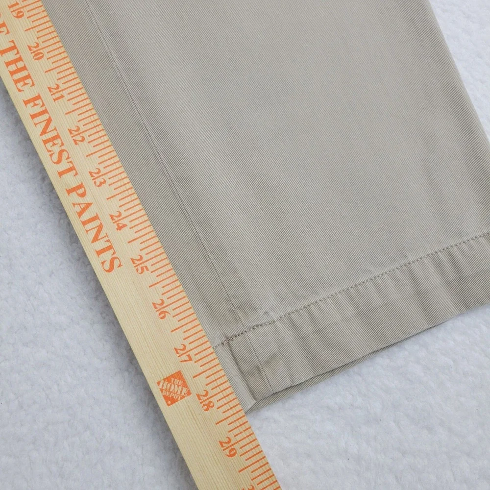 Polo Ralph Lauren Classic Fit Chino Pants‎ Mens 34x32 Tan Cotton Casual Retro